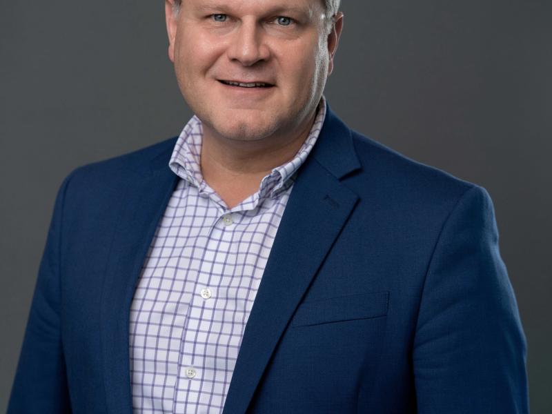 Stephen Phillippi smiles