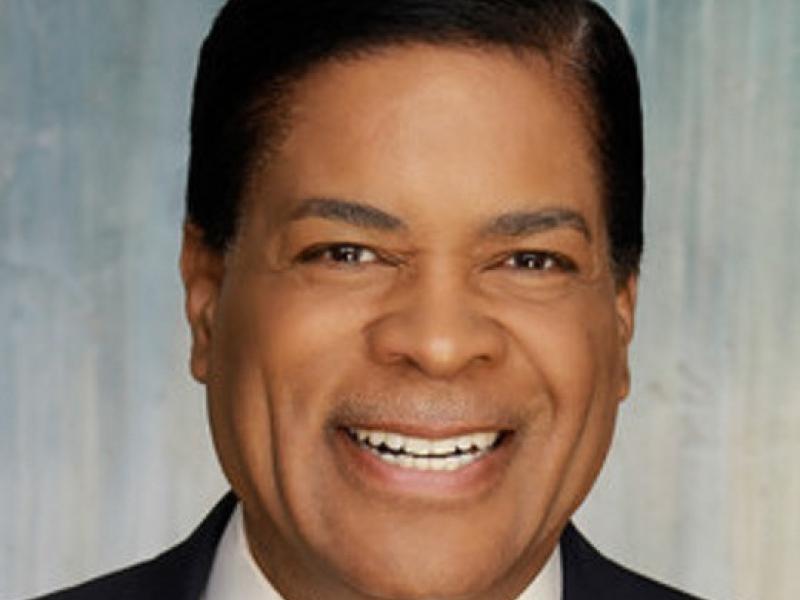 Dr. Harry Hunter, Jr., smiles.