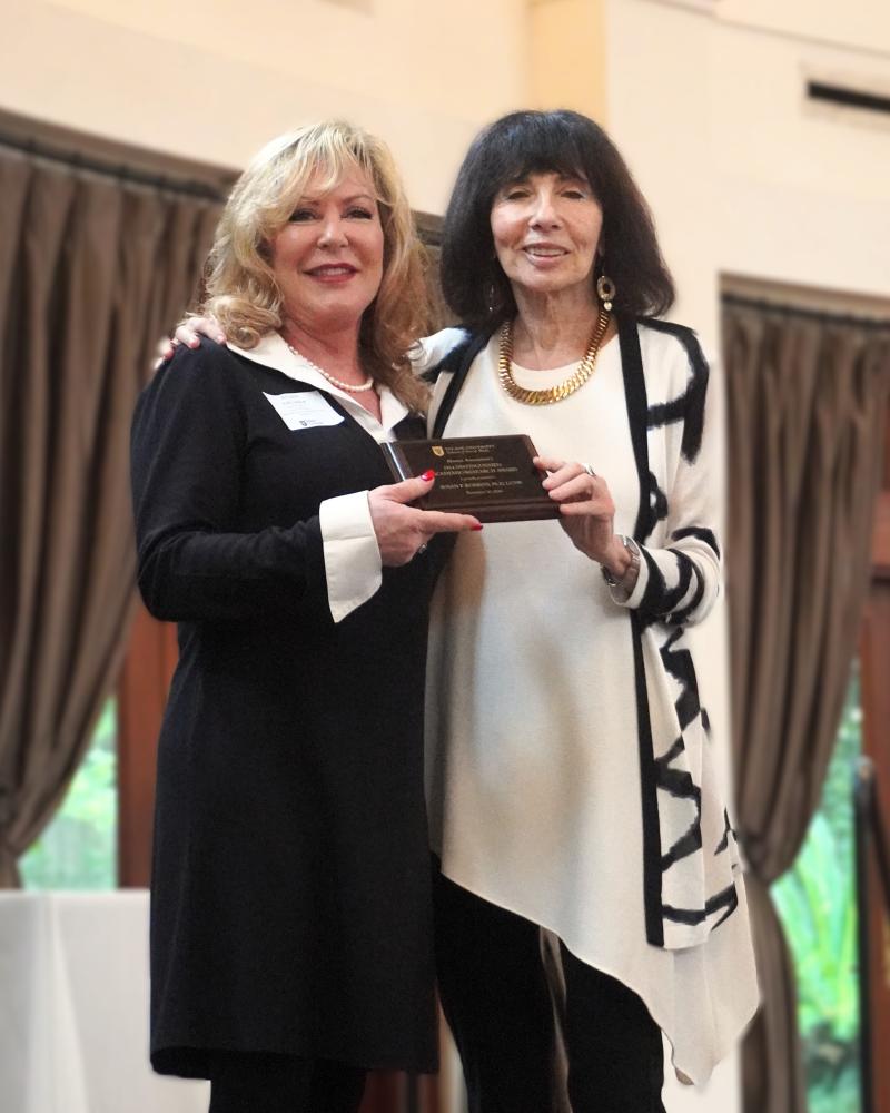 Susan Robbins and Allyson O'Connor