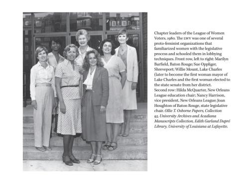 A page from "Remapping Second-Wave Feminism: The Long Women's Rights Movement in Louisiana, 1950–1997"