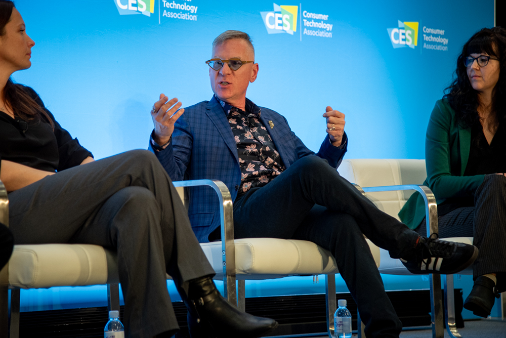 Dean Bordnick sits on panel at 2024 Consumer Electronics Show