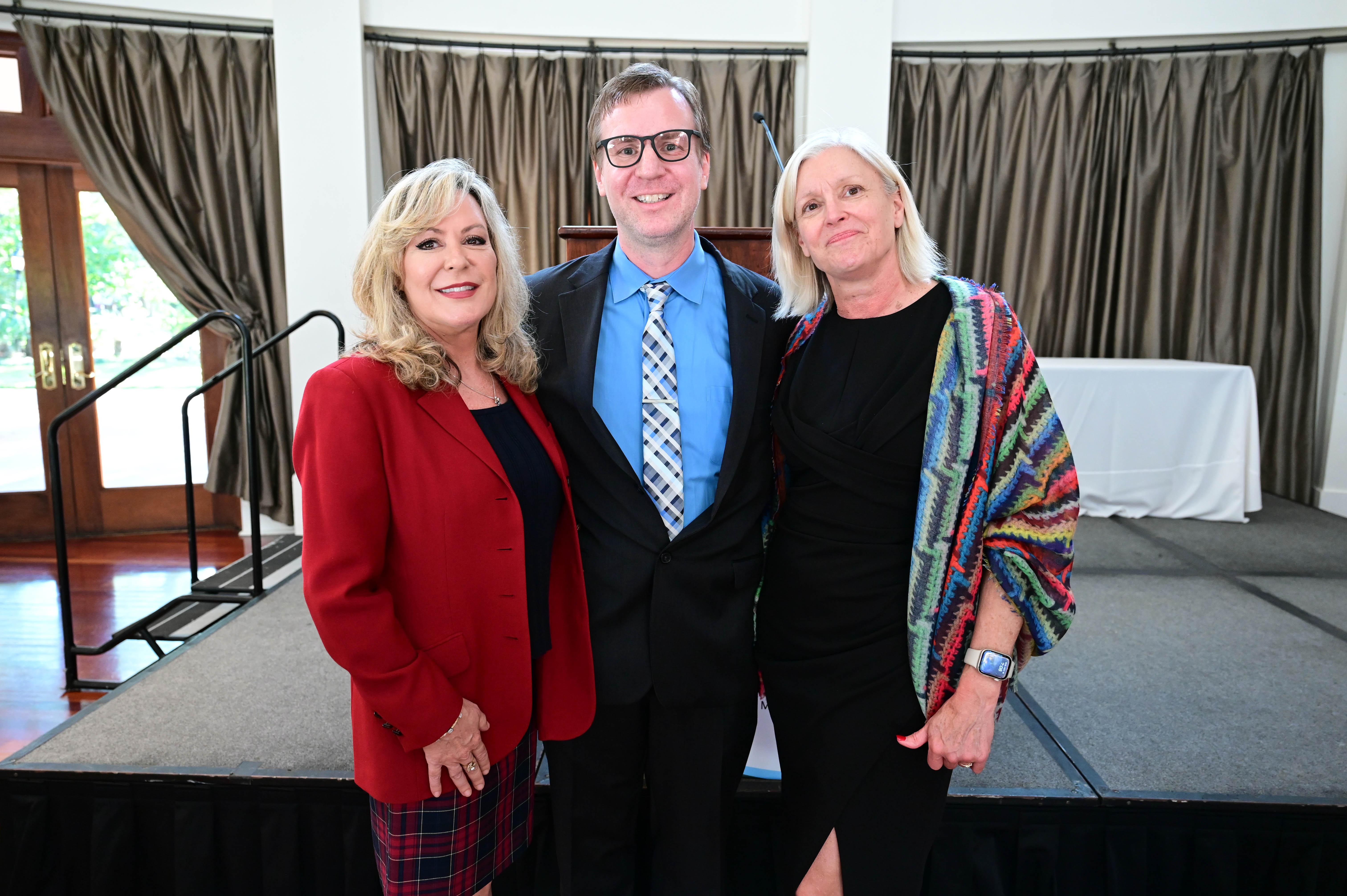 Allyson O'Connor, Michael Spencer, and Suzy Davies.