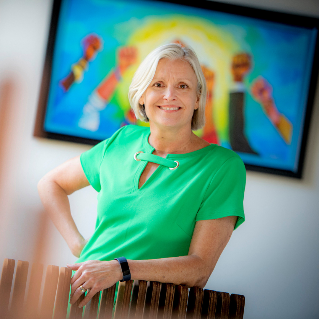 Photo of Tulane School of Social Work staff/faculty member, Dr. Suzy Davies.