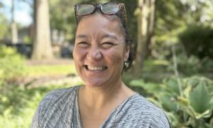 Elaine Reed smiles