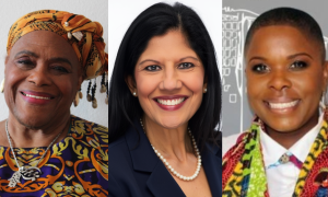 Three Headshots: Carol Bebelle, Kathy Levy-Oqueli, and Nubian Sun